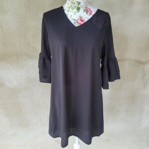 Lil Black Dress NWT Beloneves Lined Black Dress Size Large